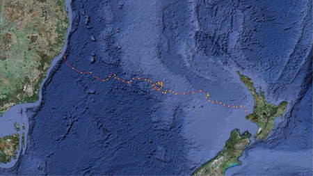 Australia to New Zealand by Kayak - Tasman_Map3
