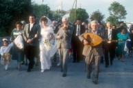 1990 wedding on Kythera. 