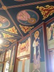Some of the beautifil iconography on the wall of St. Catherines Church, Mascot, Sydney 