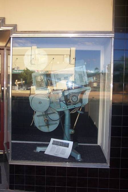 Roxy Theatre, Bingara, NSW, Australia - Original Movie Projector 