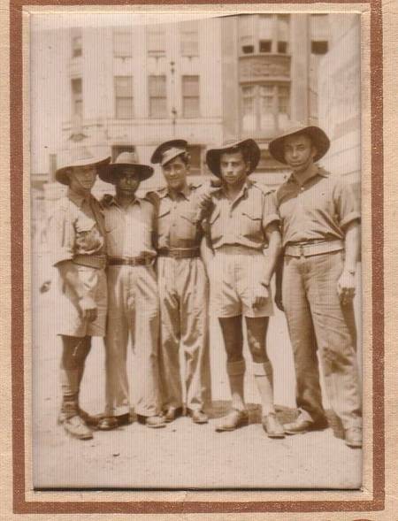 Four Kytherians and one Mytilinios in Australian Army 1942 