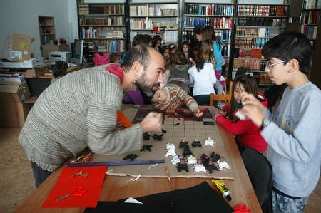 Games workshop for children at Kythera Library 