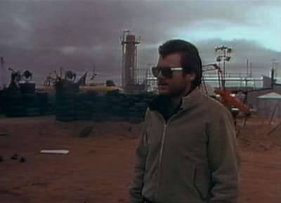 George Miller - Byron Kennedy at the start of Mad Max II