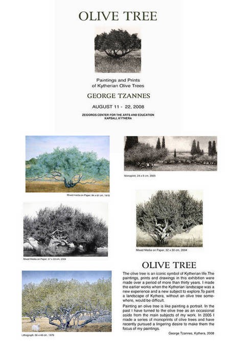 George Tzannes' Olive Tree Exhibition - TzannesOliveTreeExhibition