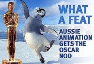 Happy Feet ends Miller's Oscars drought. 