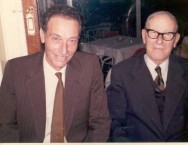Cousin Theodore P. Gavrilis and Father Peter D. Gavrilis 