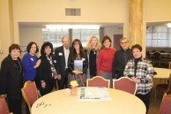 Members of the Kytherian Society of California with Dr. Lita Tzortzopoulou and Dr. Timothy Gregory 