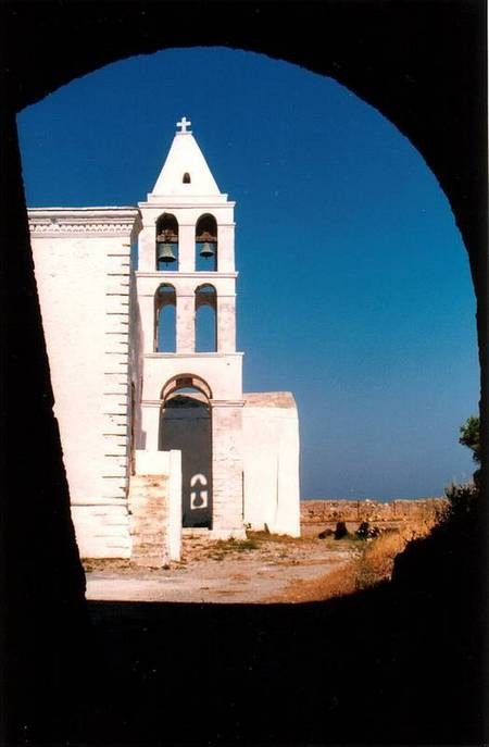 The belltower at the Kastro 