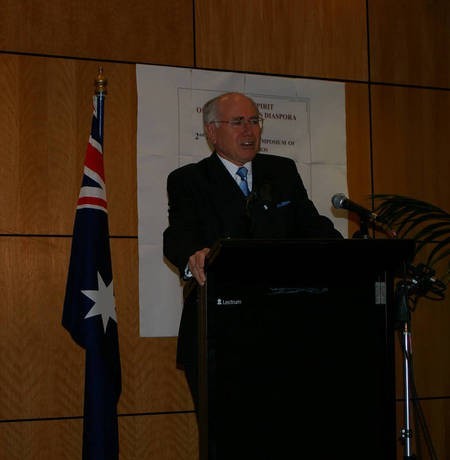 Opening of Conference by Australian Prime Minister 