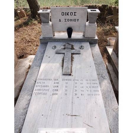 Sofios Family Plot - Logothetianika Cemetery 