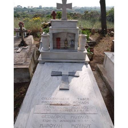 Moulos Family Plot - Logothetianika Cemetery 