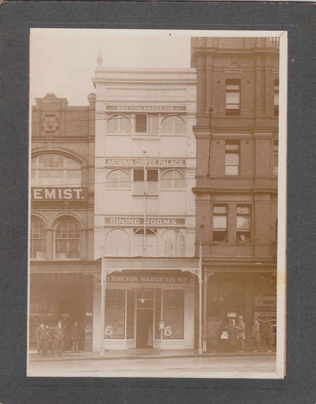 Shop of Bretos Margetis at 615 George St Sydney 