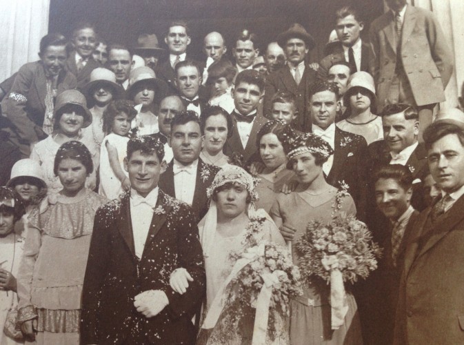 Wedding from about 1930, probably in Sydney. 