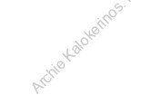 Archie Kalokerinos. Parents and Childhood. 