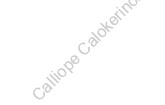 Calliope Calokerinos - San Francisco, California, USA 