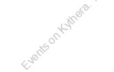 Events on Kythera. 1917-1940. 