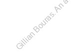 Gillian Bouras. An author with acute insights into the nature of  Greek 