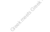 Greek meets Greek - 1 