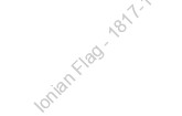 Ionian Flag - 1817-1864 