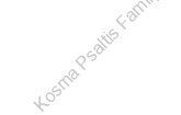 Kosma Psaltis Family History 