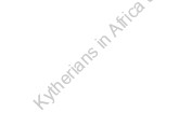 Kytherians in Africa and Egypt 