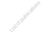 List of publications 