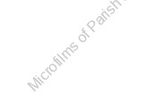 Microfilms of Parish and Civil Registers 