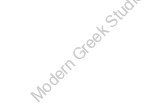 Modern Greek Studies Association. Symposium. 3-5 November 2005. Palmer House Hilton, Chicago. 