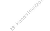Mr. Ioannis Hlentzos 