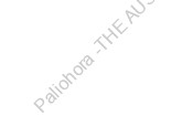 Paliohora -THE AUSTRALIAN PALIOCHORA-KYTHERA ARCHAEOLOGICAL SURVEY - Draft Manuscript for Monograph 