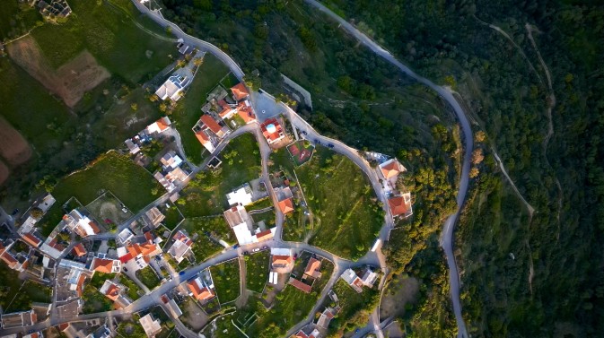 Mitata from the air 