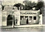 Cremorne Tea Gardens set up by Theodore Politis in the Melbourne suburb of St Kilda in 1916. 