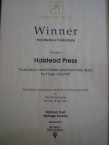 Hugh Gilchrist's Australians and Greeks 1. Winner. National Trust Award. 1994. 