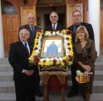 Members of the Committee of the Kytherian Association of Australia at the Ayios Theothoros celebrations 