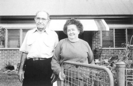 Xenophon Stathis with his wife Patricia (nee, Fleming), Wagga Wagga, NSW, 1989. 