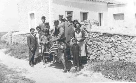 Uncle Peter D. Gavrilis with relatives 