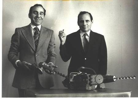 Inventors John Notaras (left) and Angelo Notaras 