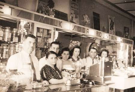 Paragon Cafe Tenterfield 1938-40 (Frank & Matina Notaras Photo Collection) 