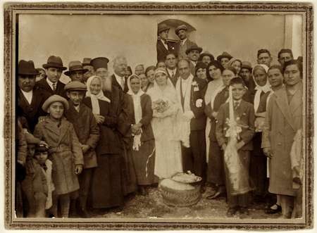 Stamatoula Mavromatis Chlentzos: November 1, 1906 - January 15, 2013 - Chlentzos Wedding 1931 - Version 3 (1)