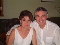 George Souris and his beautiful wife Vassiliki 