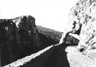 "Tripia Petra" - Pierced Rock - on the road to Myrtidiotissa. 