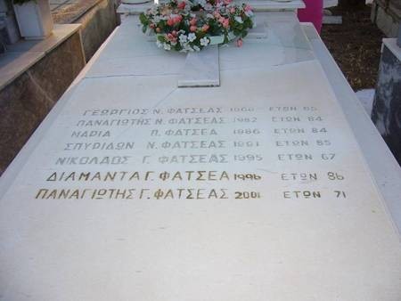 Fatseas 'Korsolas' Family Grave 