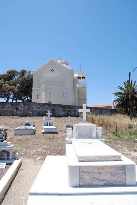 CHURCH AND CEMETERY OF PANAGIA DESPINA (near Karavas) 