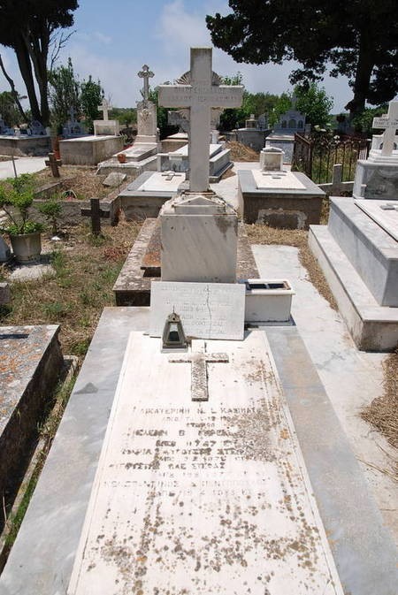Koronaios / Kassimati Family Plot - Potamos Cemetery (1 of 3) 