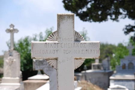 Koronaios / Kassimati Family Plot - Potamos Cemetery (3 of 3) 