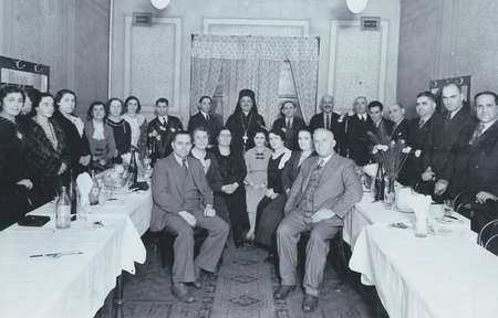 Farewell party for Bishop Nikodimos, 1938 