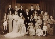 Wedding of Andy & Evangelia Aroney in 1939 
