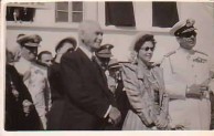 King Paul, Queen Friderika and Late Dr. Stais 1948 