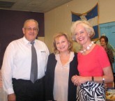 Governor of Queensland, Her Excellency, Quentin Bryce, AC, with Dr Nick Comino and his wife... 