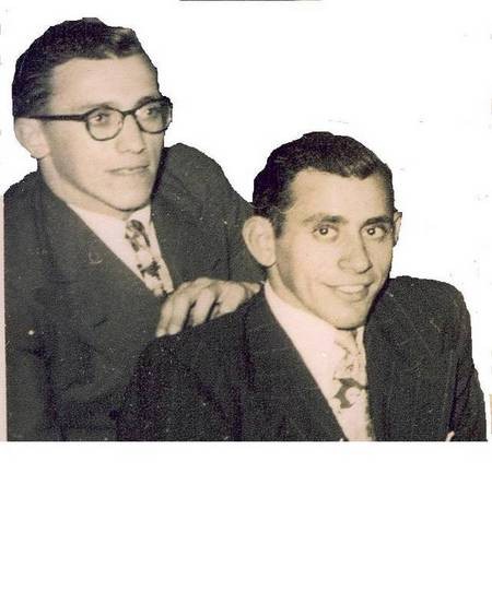 Spiro and Brinos Notaras. 1955. 